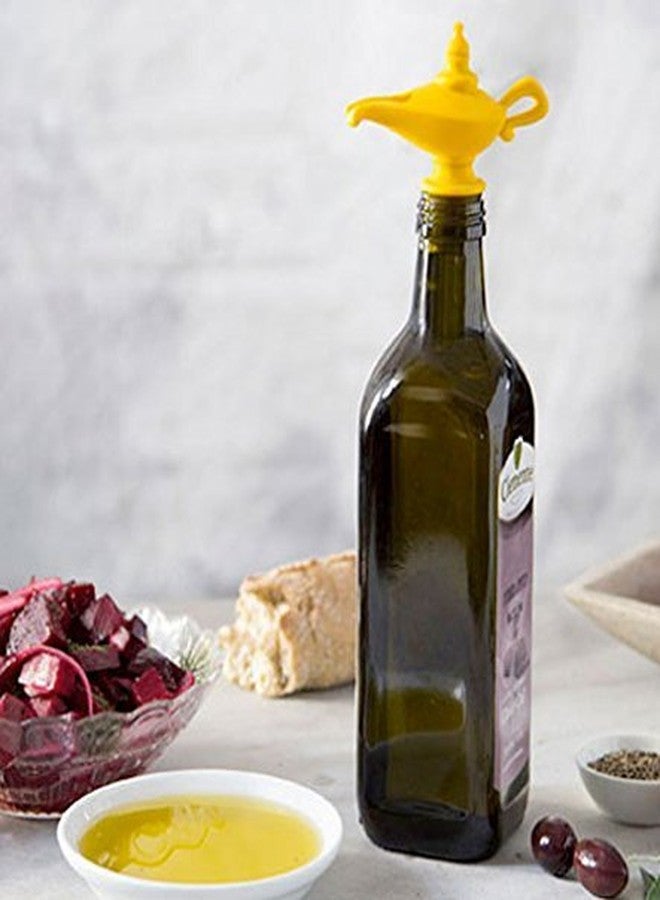ShopAIS Silicon Bottle Pourer (Yellow) - Image 1